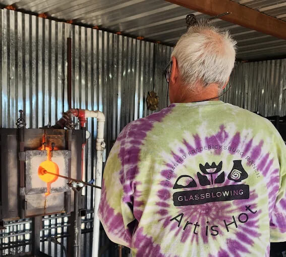 Glassblowing Experience in Fredericksburg Texas Blow Your Own Glass Experience in Fredericksburg