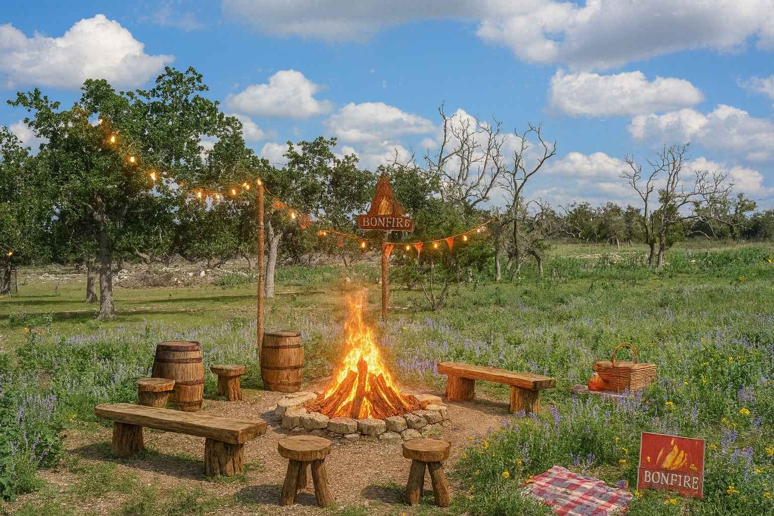 Best Airbnbs to Stay at for Bonfires in Fredericksburg Texas