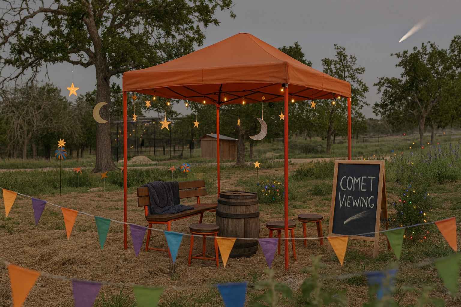 Best Airbnbs to Stay at for Comet Viewing in Fredericksburg Texas