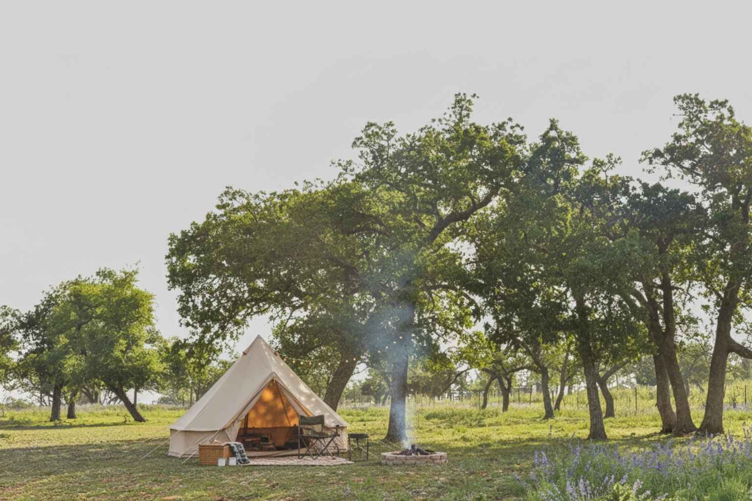 Best Airbnbs to Stay at with a Tent in Fredericksburg Texas