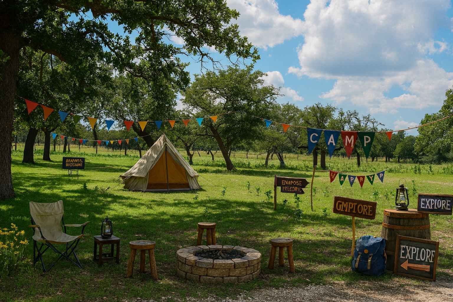 Best BNBs to Camp at in Fredericksburg Texas