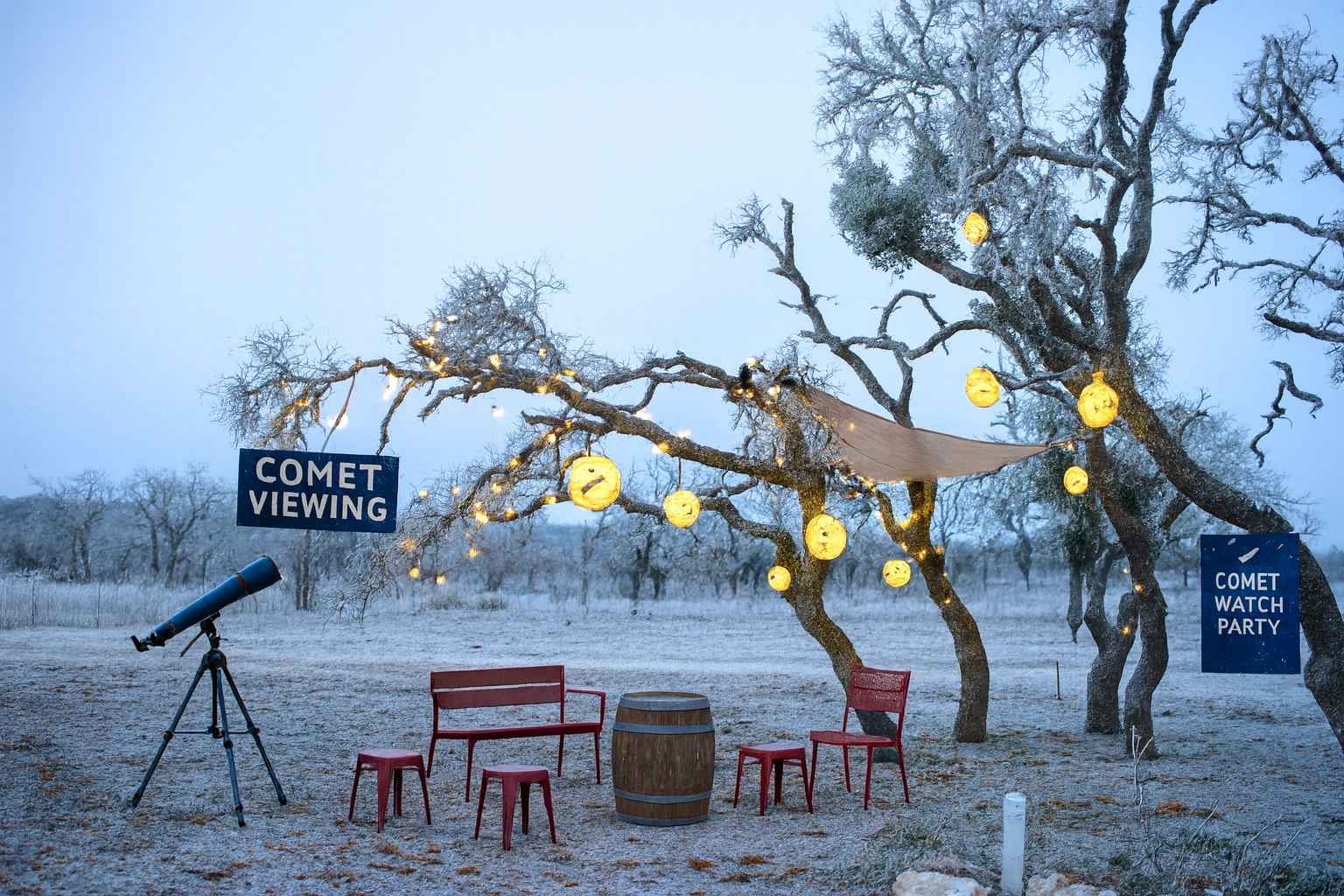 Best Vacation Rentals to Stay at for Comet Viewing in Fredericksburg Texas