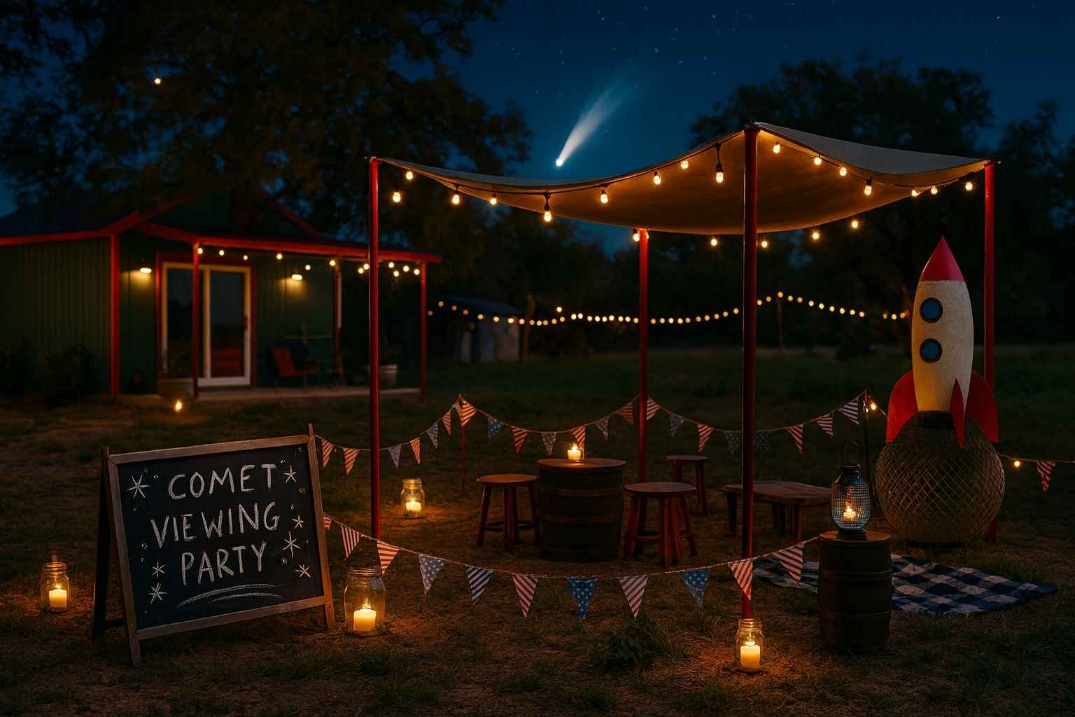 Top Bed and Breakfasts to Stay at for Comet Viewing in Fredericksburg TX