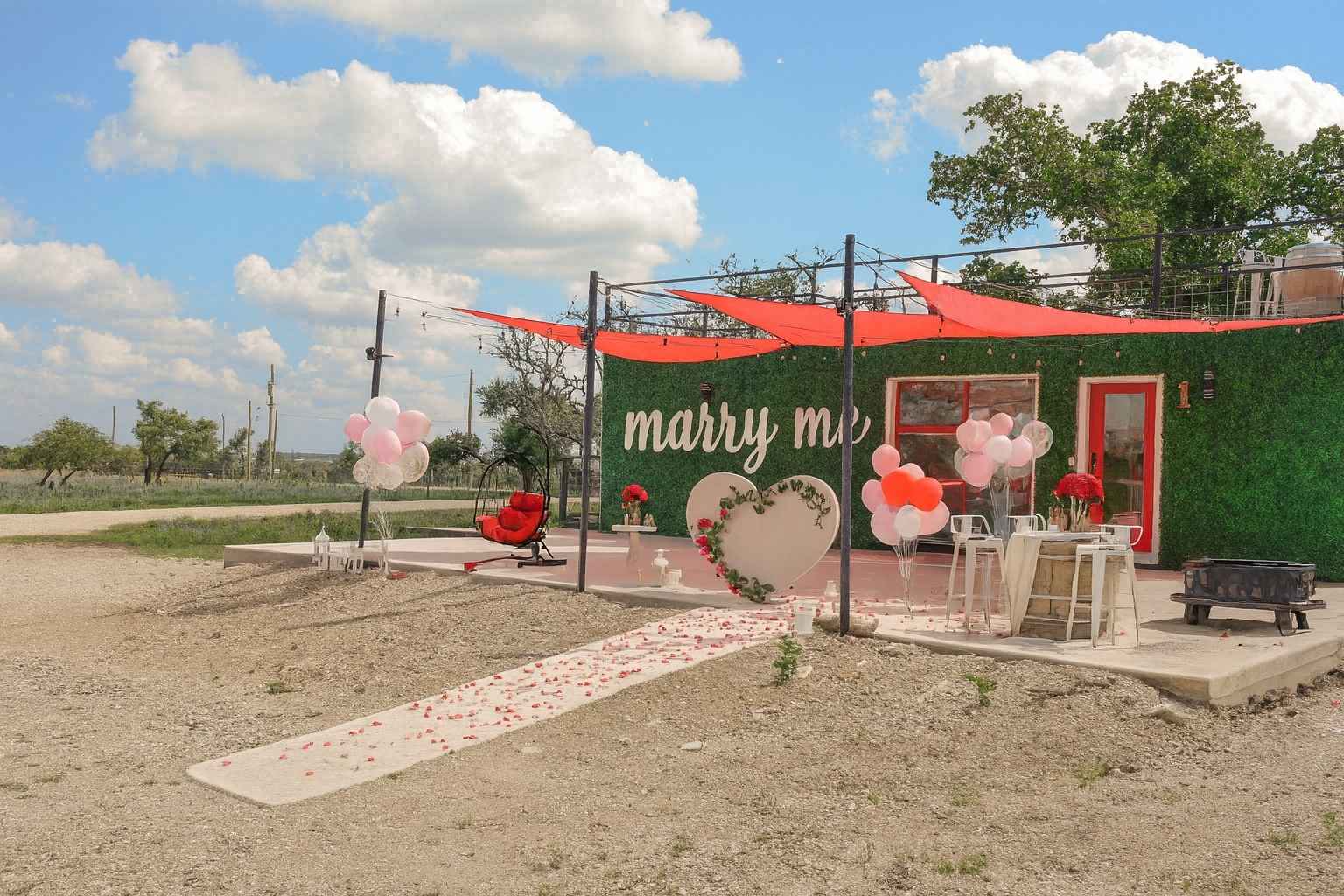 Best Airbnb To Stay At For Proposals In Fredericksburg Texas