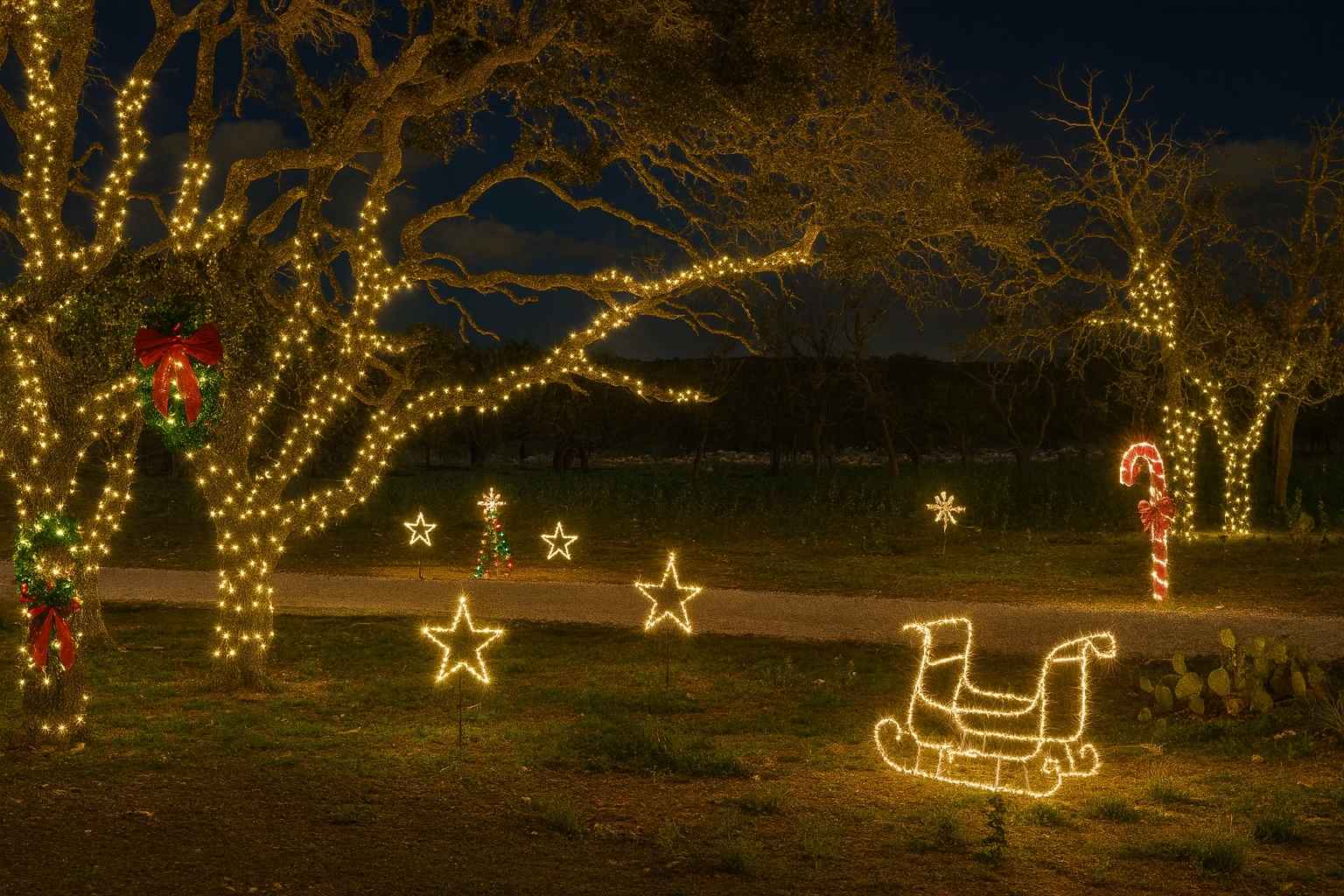 Best Airbnbs to Stay at for Christmas Nights of Lights
