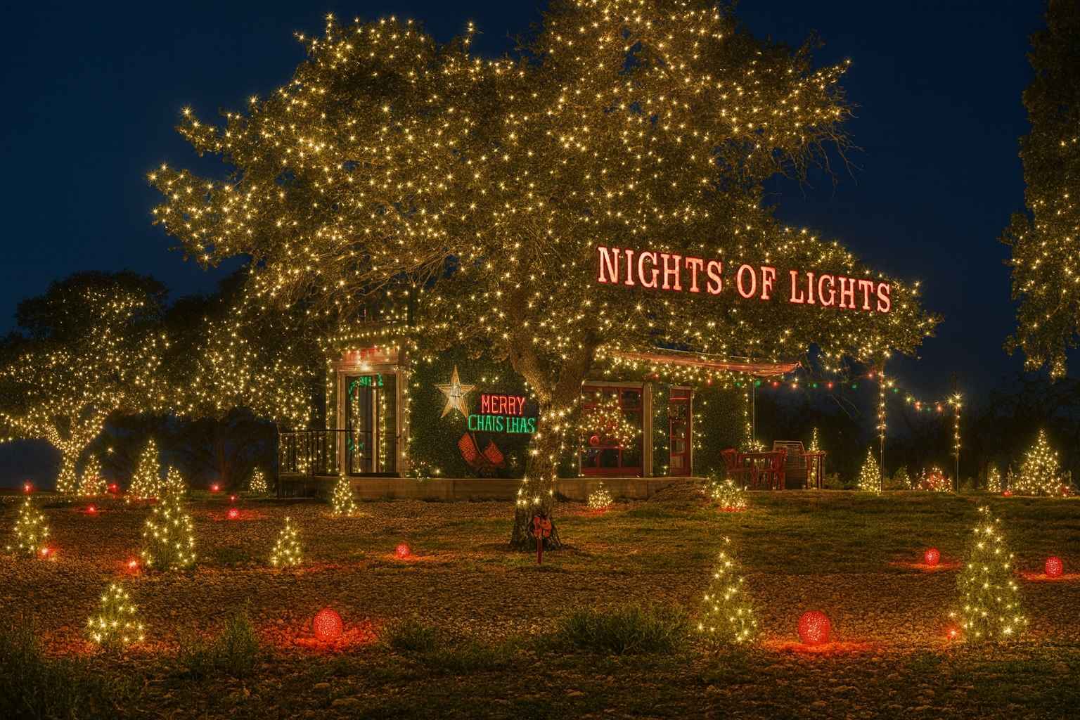 Top Bed and Breakfasts to Stay at for Christmas Nights of Lights
