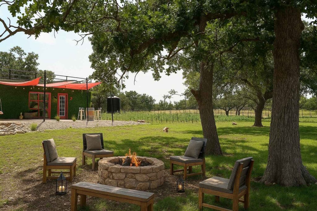 Best Airbnb To Stay At For Bonfires In Fredericksburg Texas