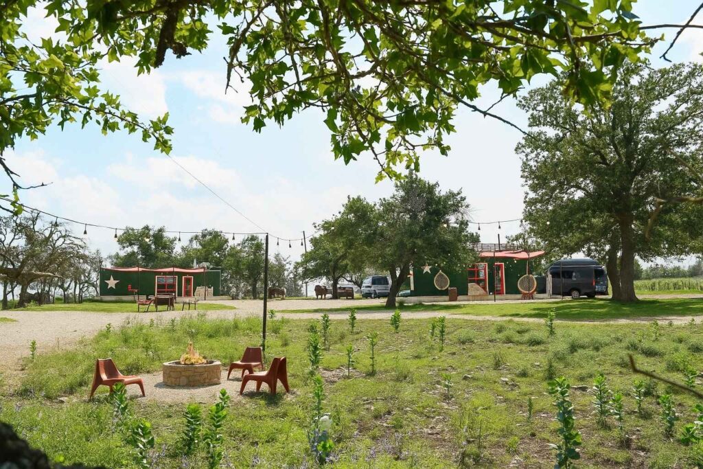 Best Airbnb To Stay At With A Camper In Fredericksburg Texas