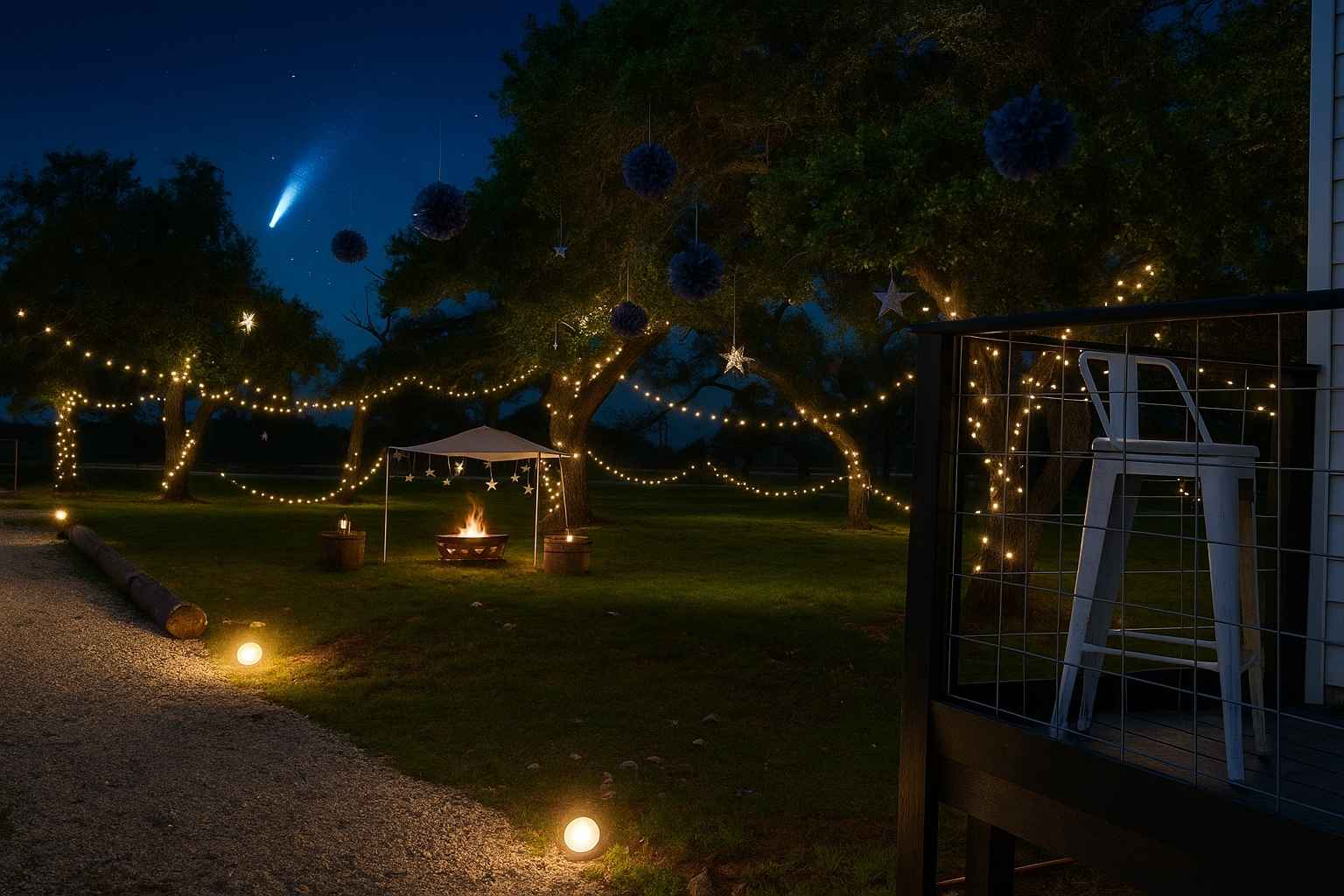 Best Bed and Breakfasts to Stay at for Comet Viewing in Fredericksburg Texas